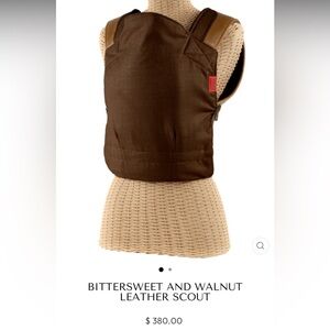 Sakura Bloom Scout Carrier - Burnt Orange & Leather